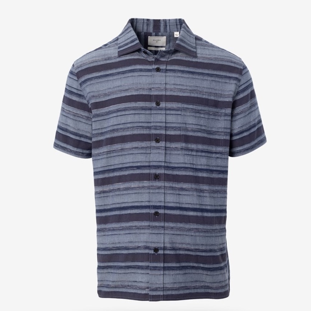 Billy Reid Relaxed Fit Button Down T-Shirt